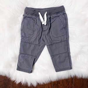 Gray Carter's Boys Cargo Khaki Pants